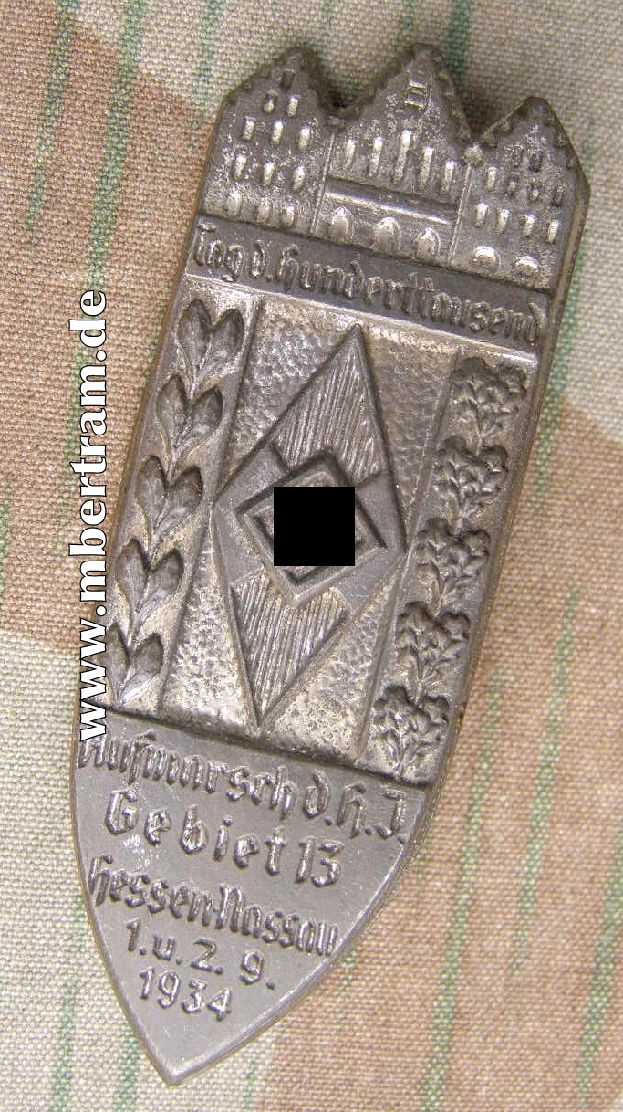 Aufmarsch der HJ Gebiet 13 Hessen-Nassau 1. u. 2.9.1934