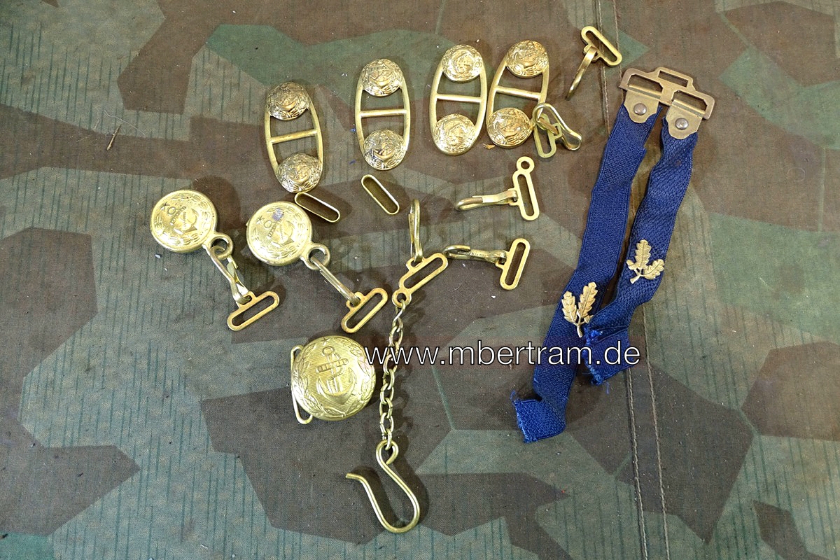 Ersatzteile für Marine Dolch Gehänge und Dolchkoppel , Ostblock.