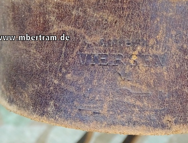 Kavallerie Geschirr / Halfter aus der Zeit des 1./ 2.  Weltkriegs. Hst. Marke " Viersen "