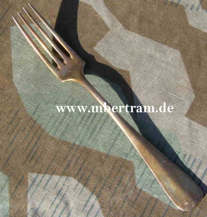 Gabel aus preuss. Offizierskasino Windhuk / Dt. Südwest..