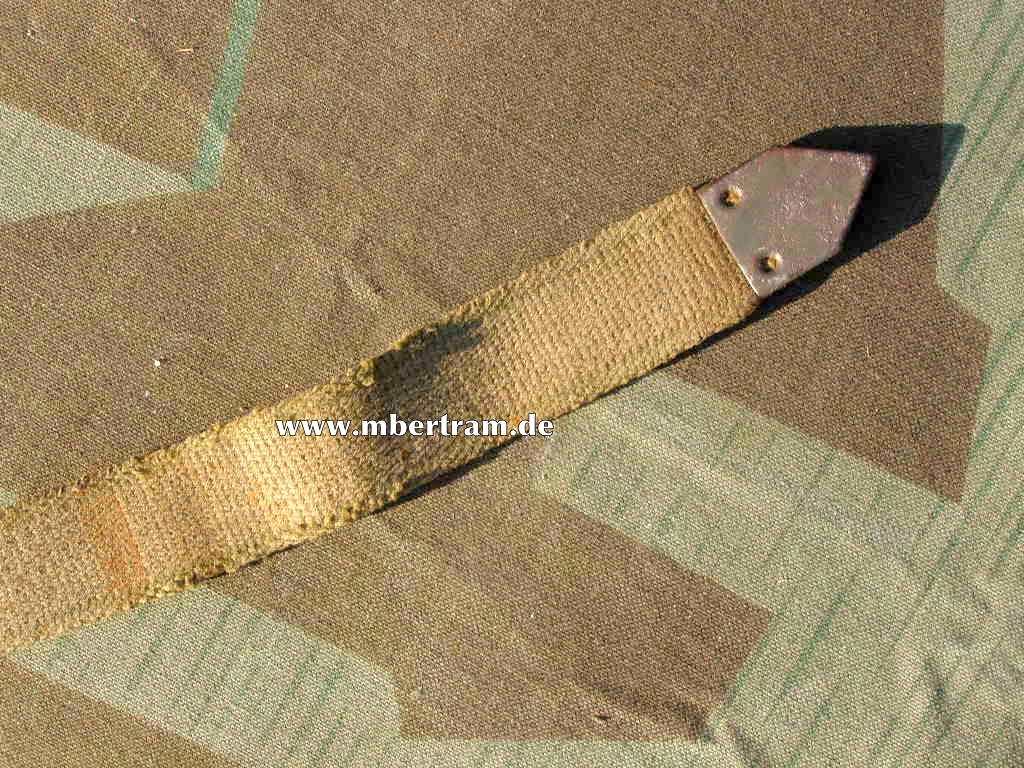 Doppelpackriemen Afrikakorps / Tropenausführung 61cm