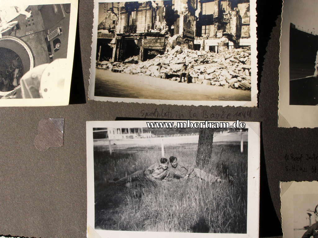13620-75 Dienstzeit Fotoalbum U 552, Kommandant Erich Topp SELTEN !