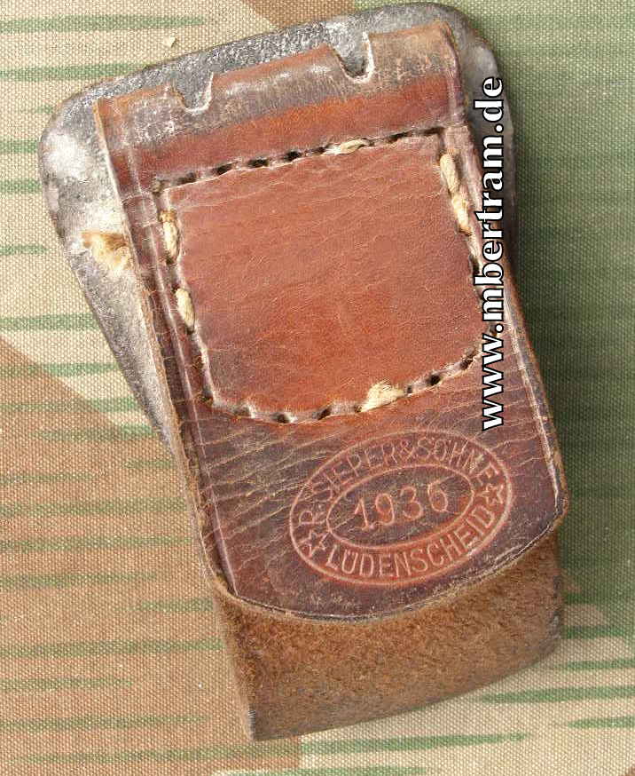 Lederlasche Polizei Koppelschloss, 1935 RS&amp;S