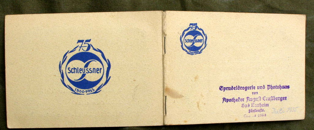 9 Fotos 100 Jahrfeier Bad Nauheim- HK Fahnen, Adler, 1935