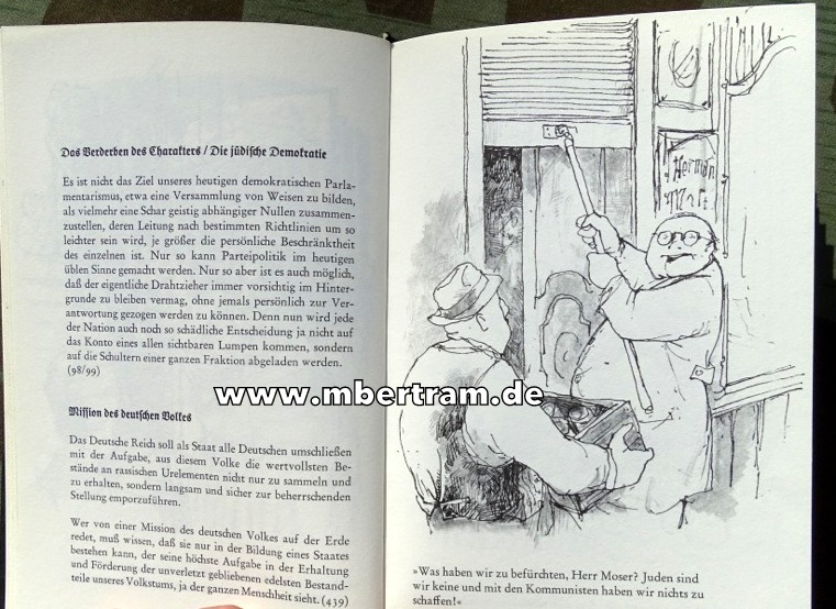 Parodie: Kurt Halbritter Adolf Hitlers " Mein Kampf" Humorvolle Skizzen.