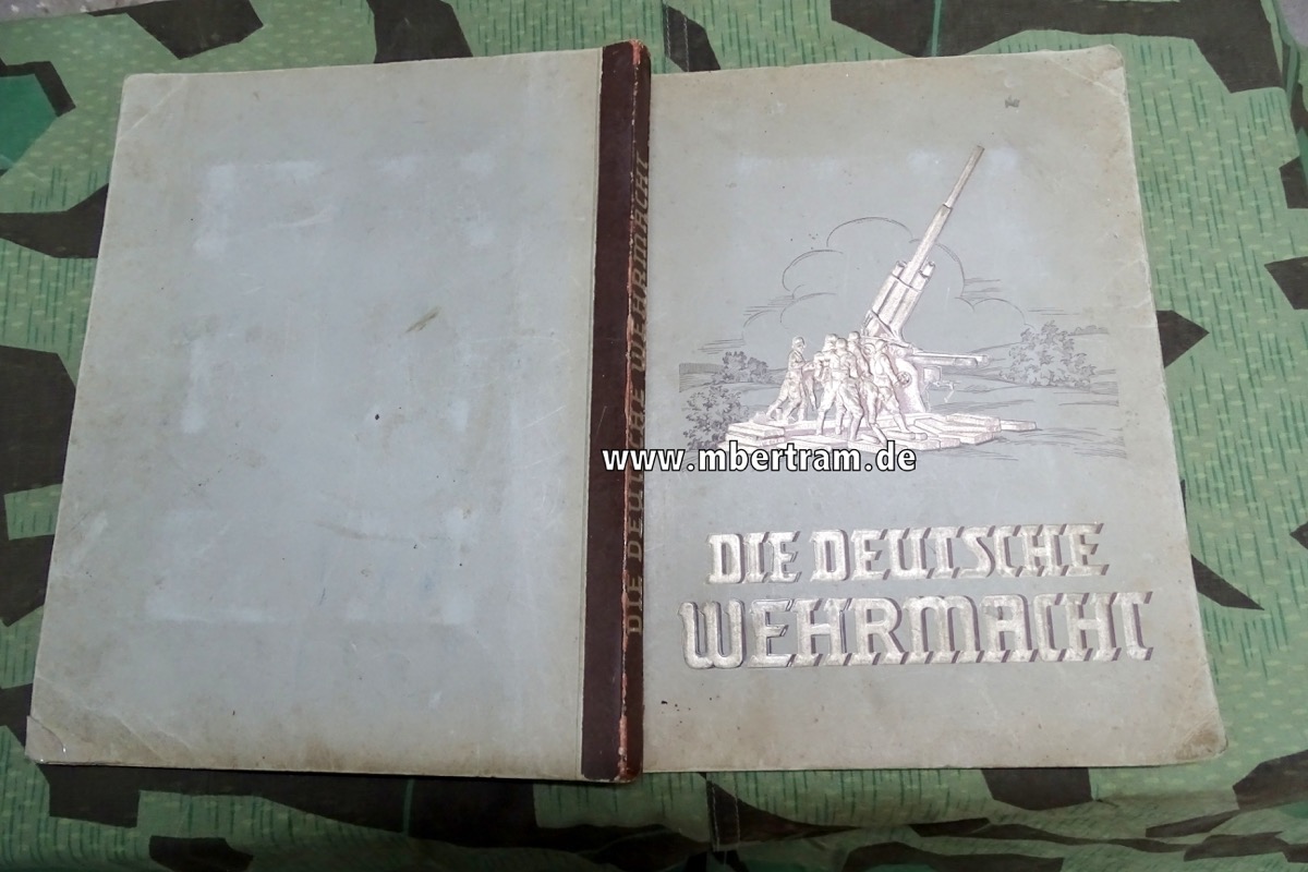 Sammelbilderalbum " Die deutsche Wehrmacht"