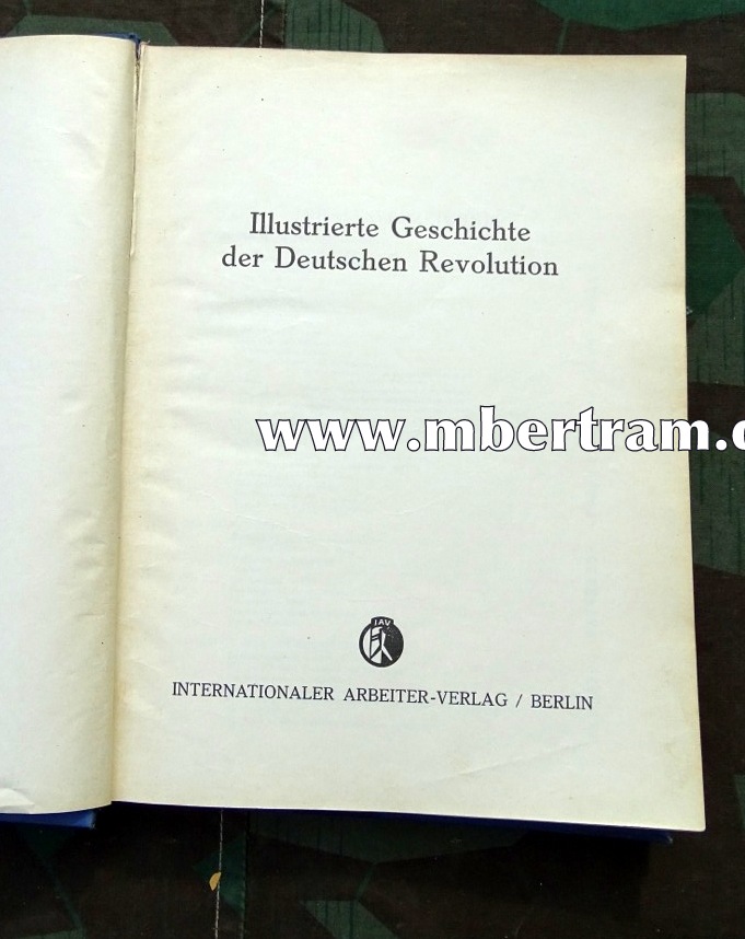 Arbeiter-Verl.: Illustrierte Geschichte der Deutschen Revolution
