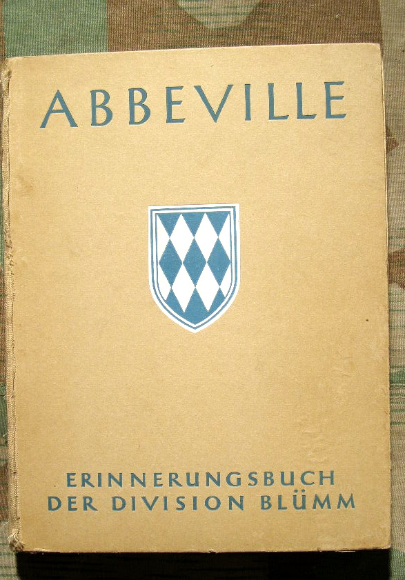 Abbeville, Erinnerungen der Division Blümm, 1941, 174 S.