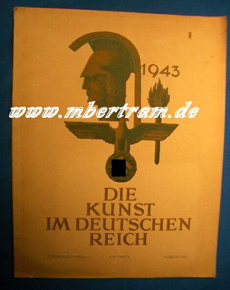 Scholz, Robert: Die Kunst im Deutschen Reich. 7. Jhrg. 1943