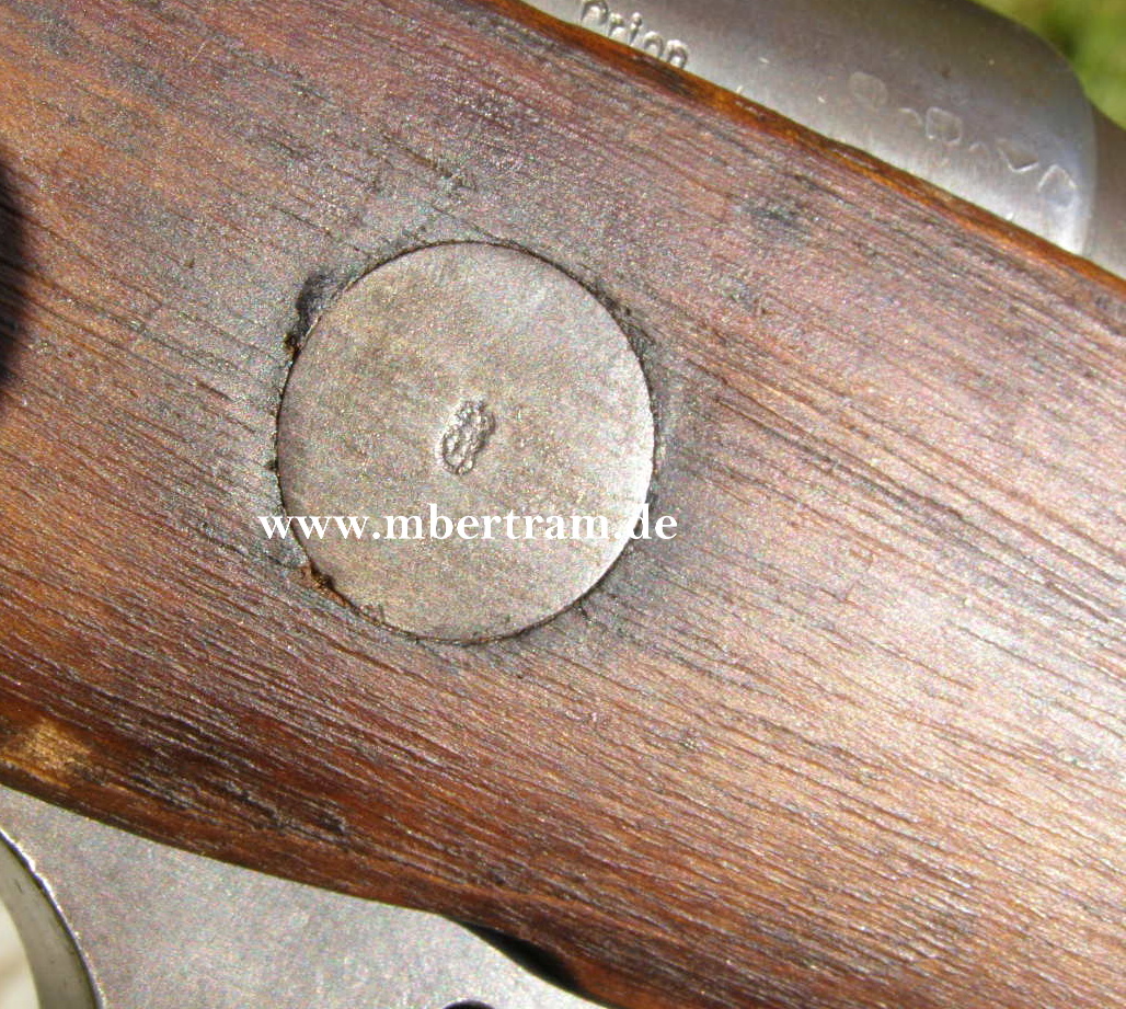 10238-22 Deko Gewehr 88, Hst.: Amberg 1889, Deutsches Visier