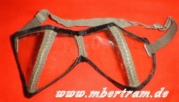 FALTBARE WEHRMACHTS STAUBBRILLE