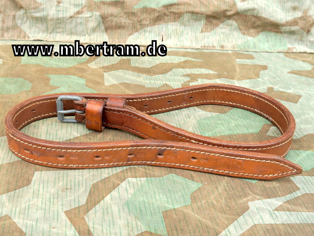 WH Kavallerie Sielengeschirr 25 Scherriemen Herstellermarke Warschau