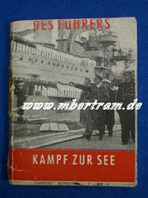 WHW Heftchen: "Des Führes Kampf zur See"