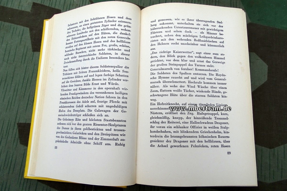 Brehm, Bruno: Trilogie vom Weltkrieg, 3 Bände zur habsburgischen Monarchie.