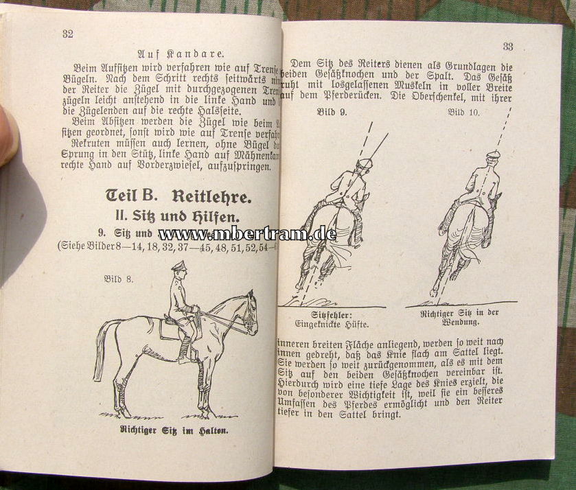 Heeres Dienstvorschrift 12: Reitvorschrift Ausgabe 1937