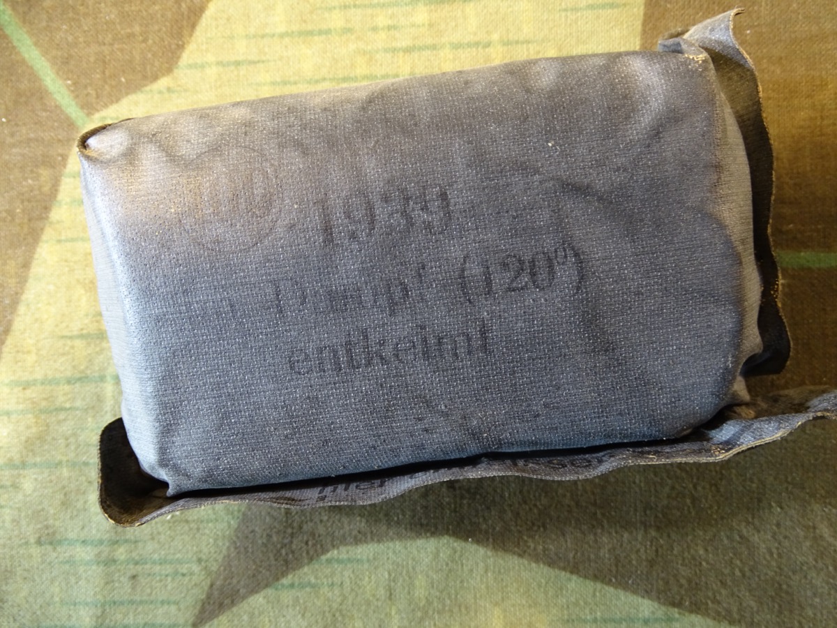 Großes Verbandpäckchen der Wehrmacht, 1939