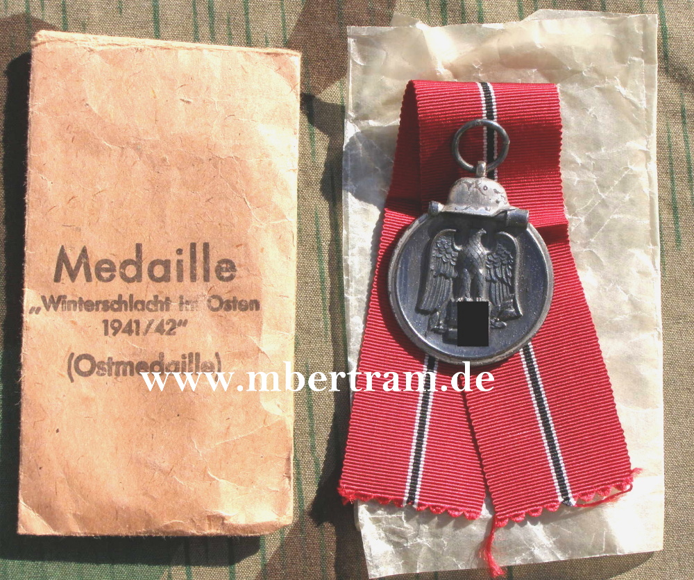 Ostmedaille, mit Tüte, 65 Klein und Quetzer Idar Oberstein