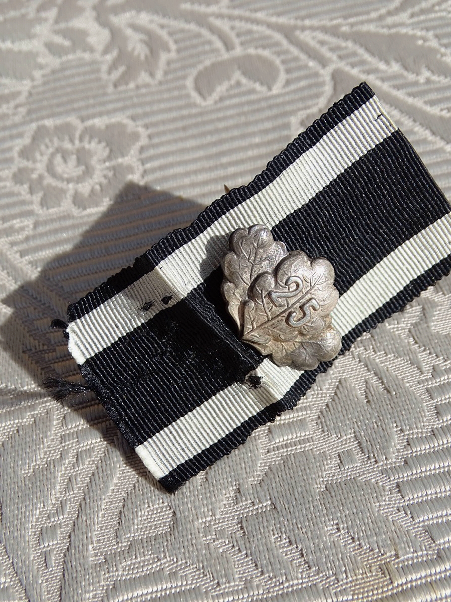 Jubiläums-Eichenlaub 1895 für das Eiserne Kreuz 2.Klasse von 1870, " 25 "