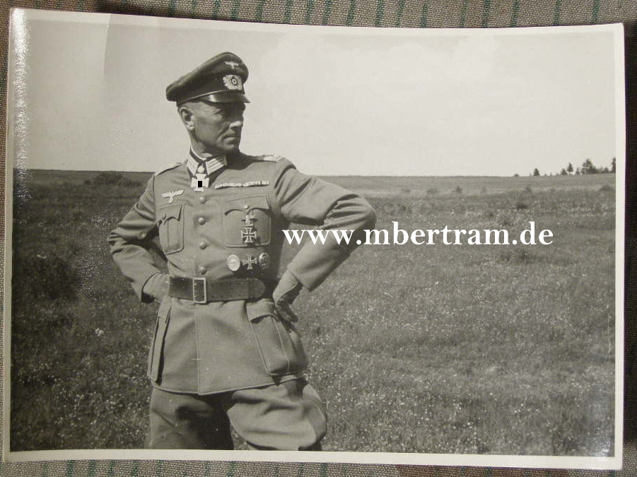 Eichenlaubverleihung an Kurt Jürgen Freiherr v. Lützow