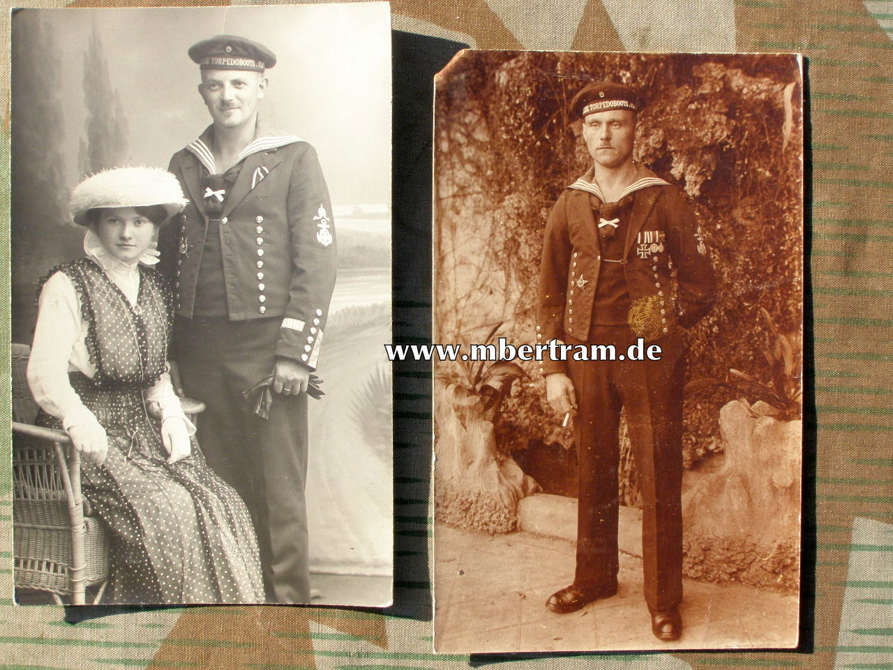 11998-54 Fotos, Dokumente: Preuss./türk. Torpedobootsflotille 1916