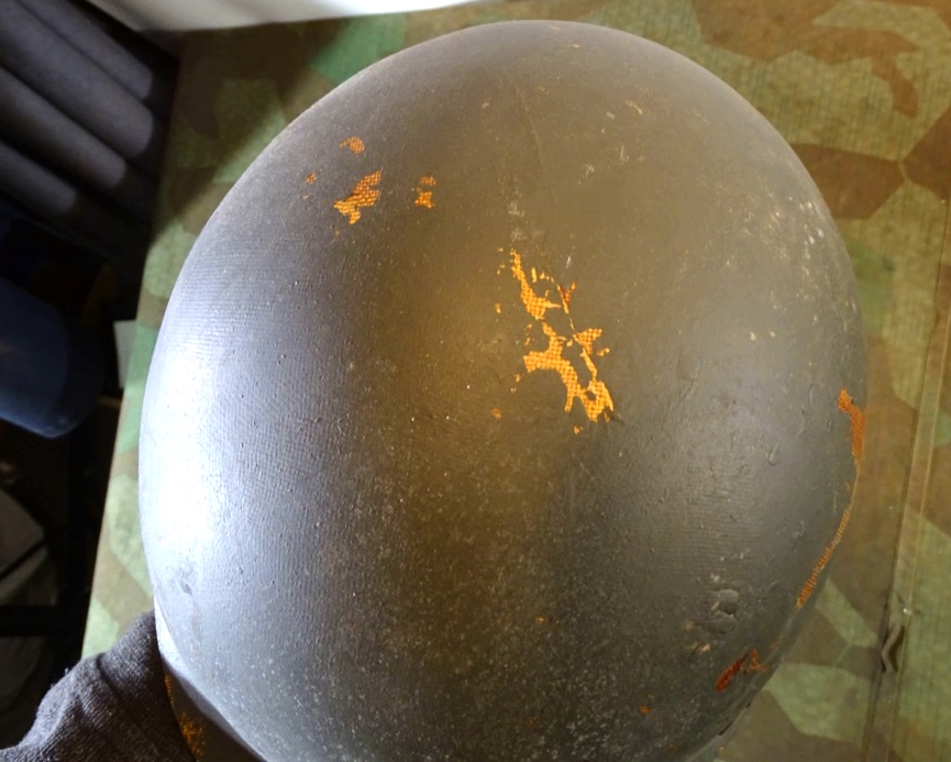 US Stahlhelm Modell 2. Weltkrieg, Randnaht vorne, MEDIUM