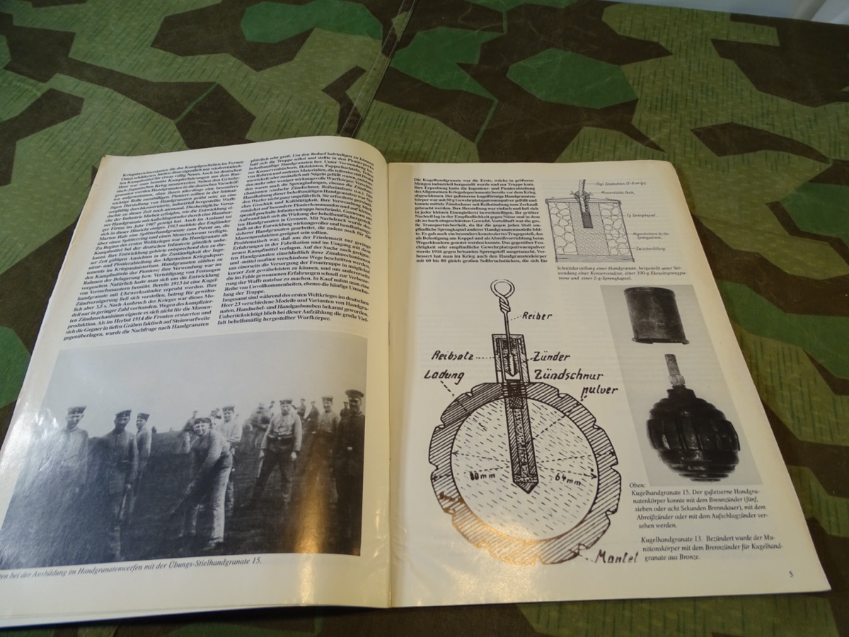 Das Waffen Arsenal Band 174, Die deutschen Handgranaten 1914-45, Podzun Pallas Verlag Das Waffen Arsenal Band 174, Die deutschen Handgranaten 1914-45, Podzun Pallas Verlag