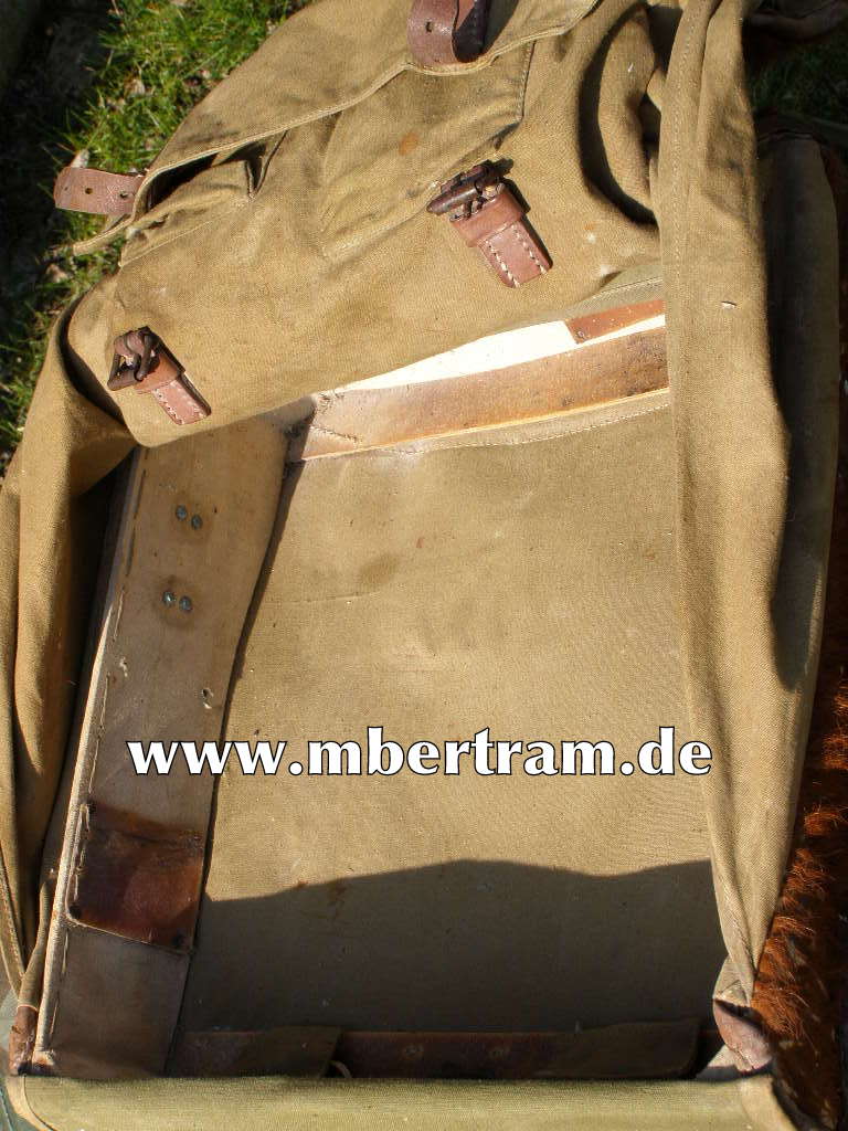 13483-14 Fernmelder -Tornister, "Sachs & Deisselberg, Hamburg 1937"