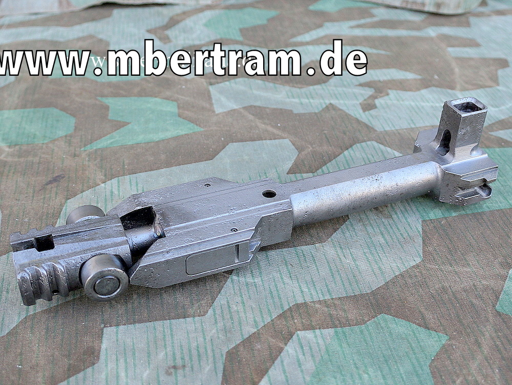 Deko-Verschluss für das 20 mm Luftwaffe Bord MG 151/20 der Wehrmacht.