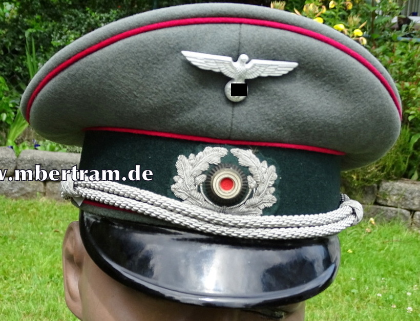 Wehrmacht Schirmmütze Offizier Generalstab um 1942