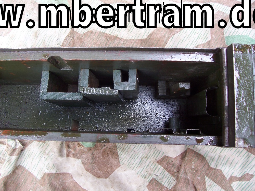 MG 08 Werkzeugkasten I.Weltkrieg mit Einteilern