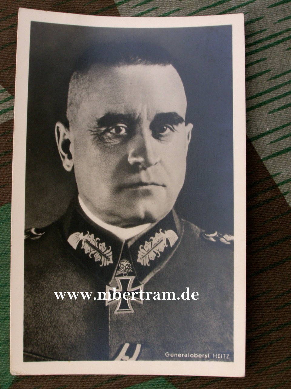 Wehrmacht : "Generaloberst Heitz", Eichenlaub Träger