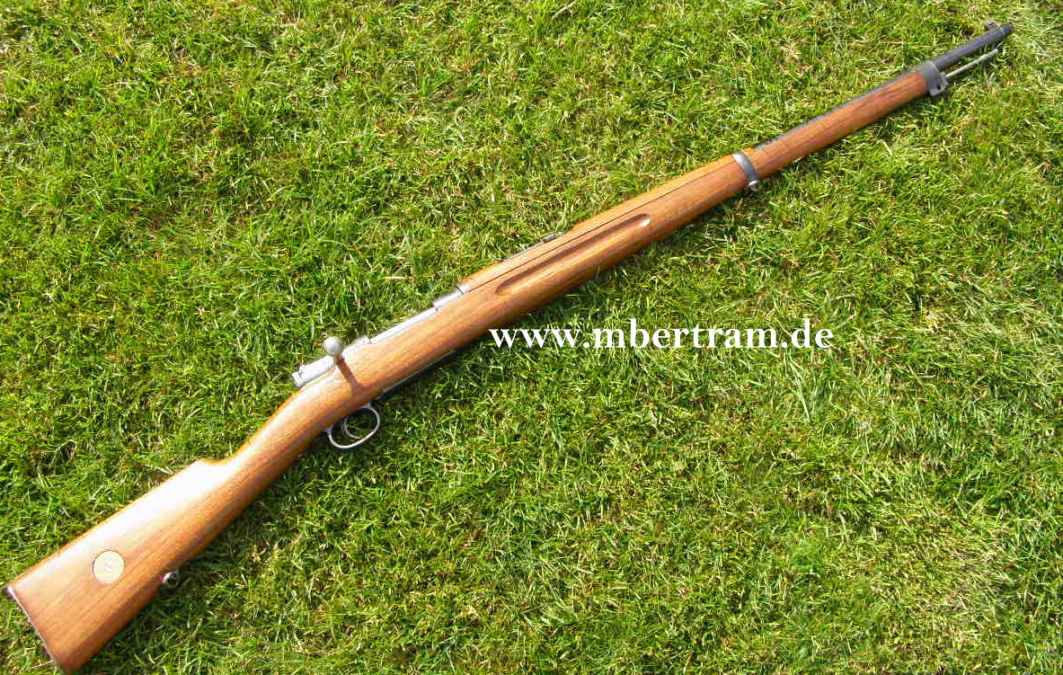 10270-1 Schweden: DEKO Mauser Gewehr M 96, 1909, nrgl.