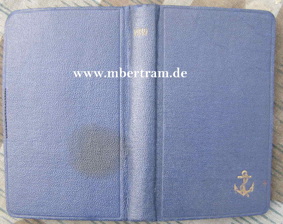 Jahrbuch für die Kriegsmarine- Der Soldatenfreund, 1939
