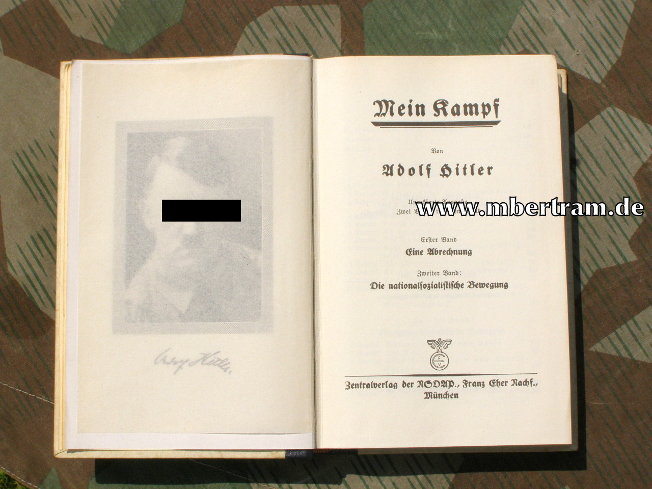 "Mein Kampf", Adolf Hitler, Hochzeitsausgabe Wpt. 1943