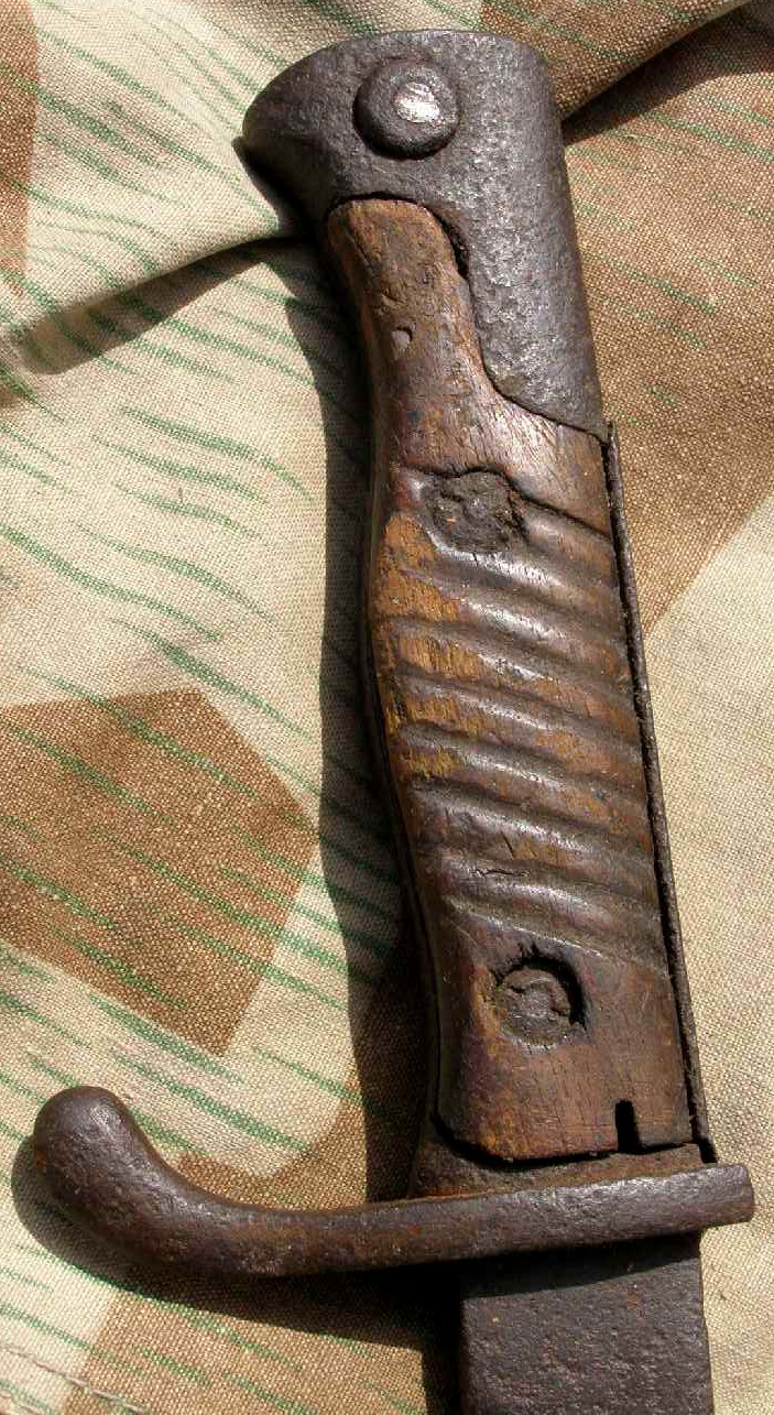 SEITENGEWEHR 1898/05 DEUTSCHES REICH, Fund o. Scheide