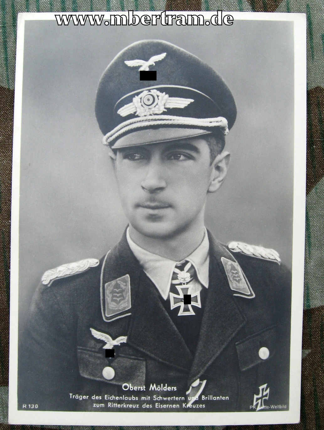 Luftwaffe Ritterkreuzträger : Oberst Mölders