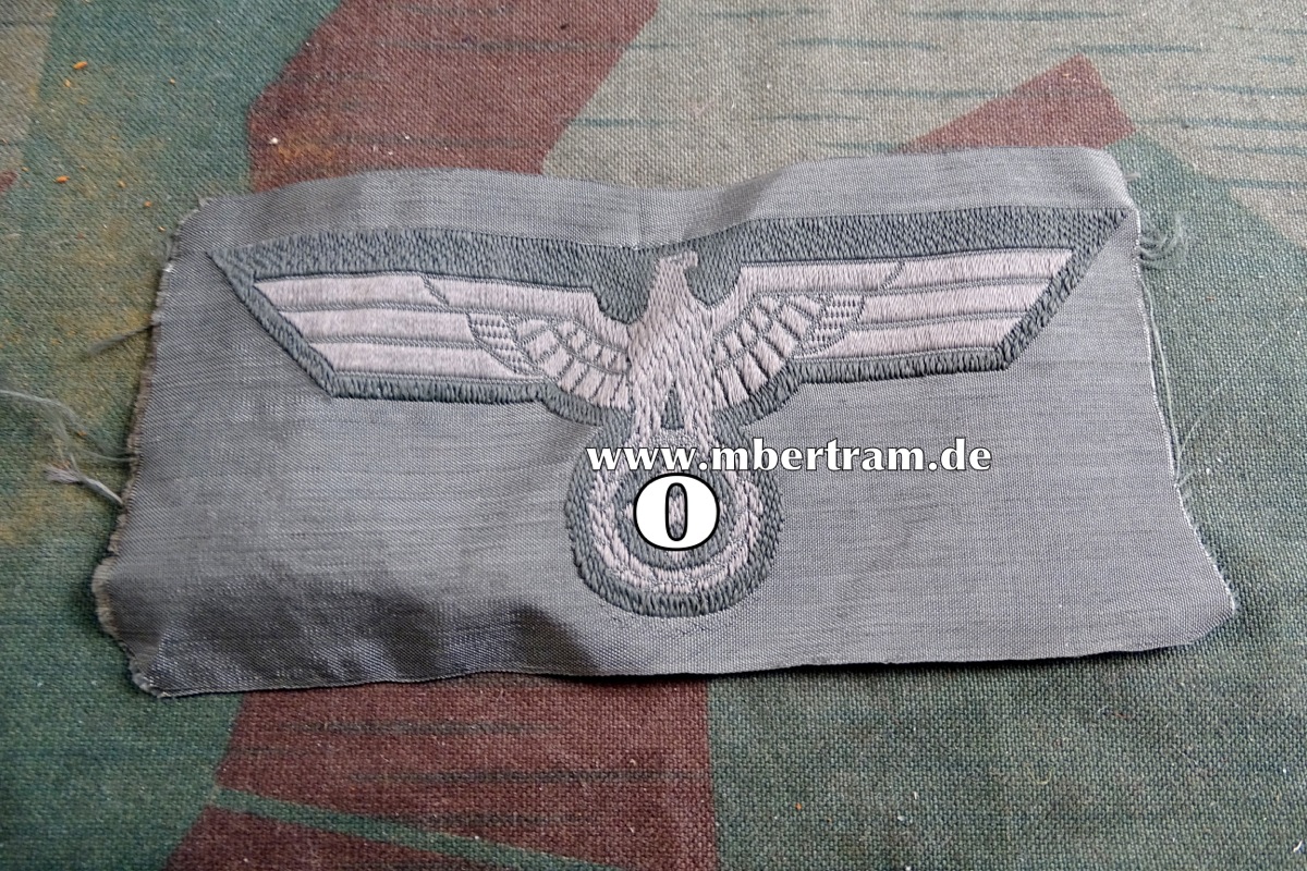 Wehrmacht Heer Brustadler, Mannschaften Bevo-gewebte Ausführung M 42/ M 43 .
