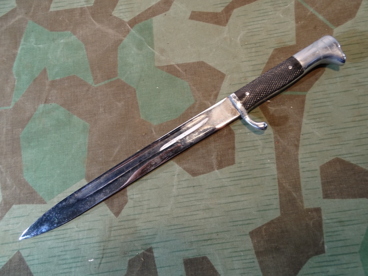 Aufpflanzbares Wehrmachts Extra Seitengewehr KS 98, ohne Scheide