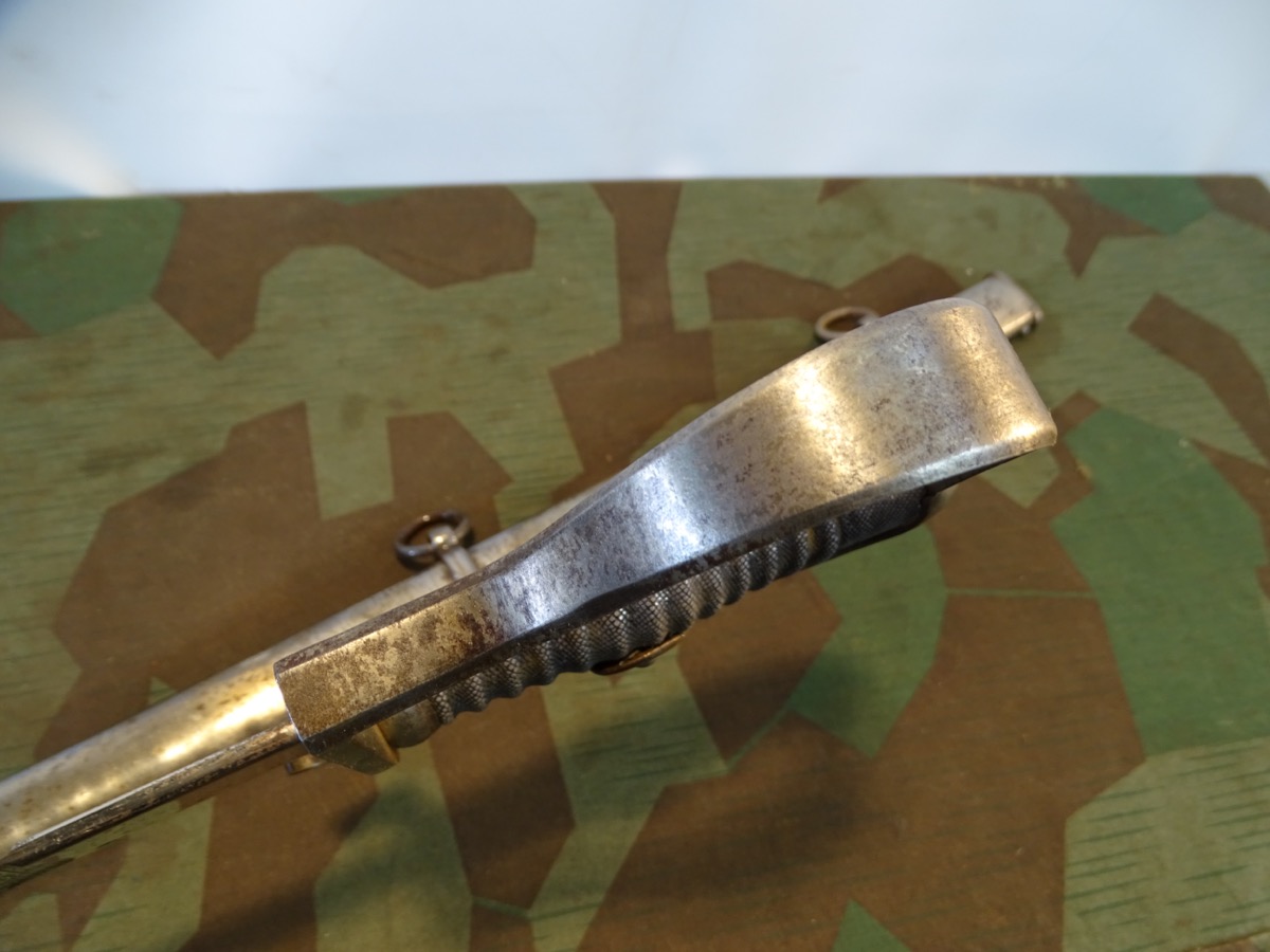 Früher (Ulanen ?) oder Artillerie Säbel, 2 Scheidenringe. Mit Ätzung 1891-94 Früher (Ulanen ?) oder Artillerie Säbel, 2 Scheidenringe. Mit Ätzung 1891-94