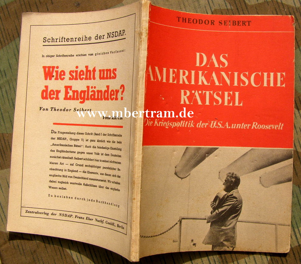 Das amerikanische Rätsel, Die Kriegspolitik der U.S.A. 1941