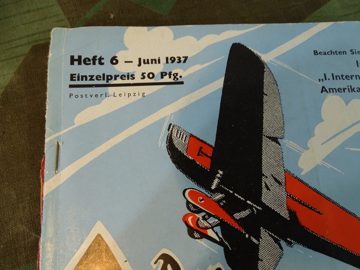 6 Ausgaben Der Deutsche Sportflieger 1937 6 Ausgaben Der Deutsche Sportflieger 1937