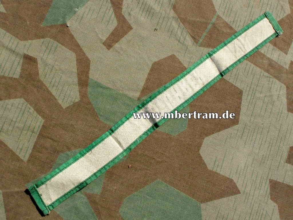 Ärmelband Luftschutz Zugführer. Volle Länge, 39x3,3cm.