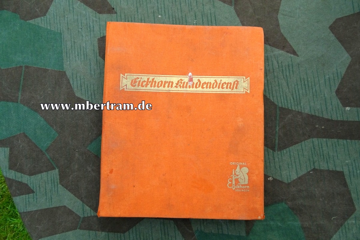 Original Eickhorn Händlerkatalog, Blankwaffensortiment