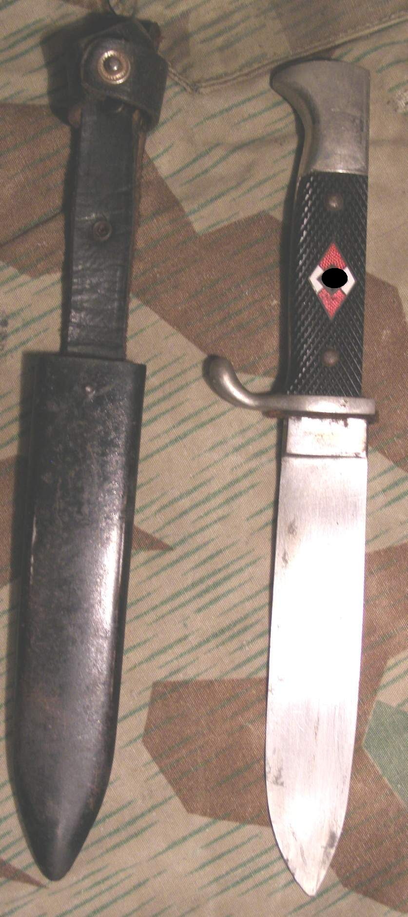 HJ Dolch: Doppelhst.: FW Höller Solingen und RZM M7/33