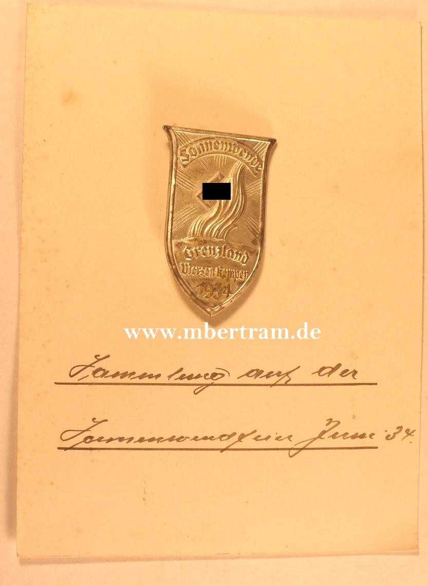 Sonnenwende Grenzland Viersen-Kempen 1934