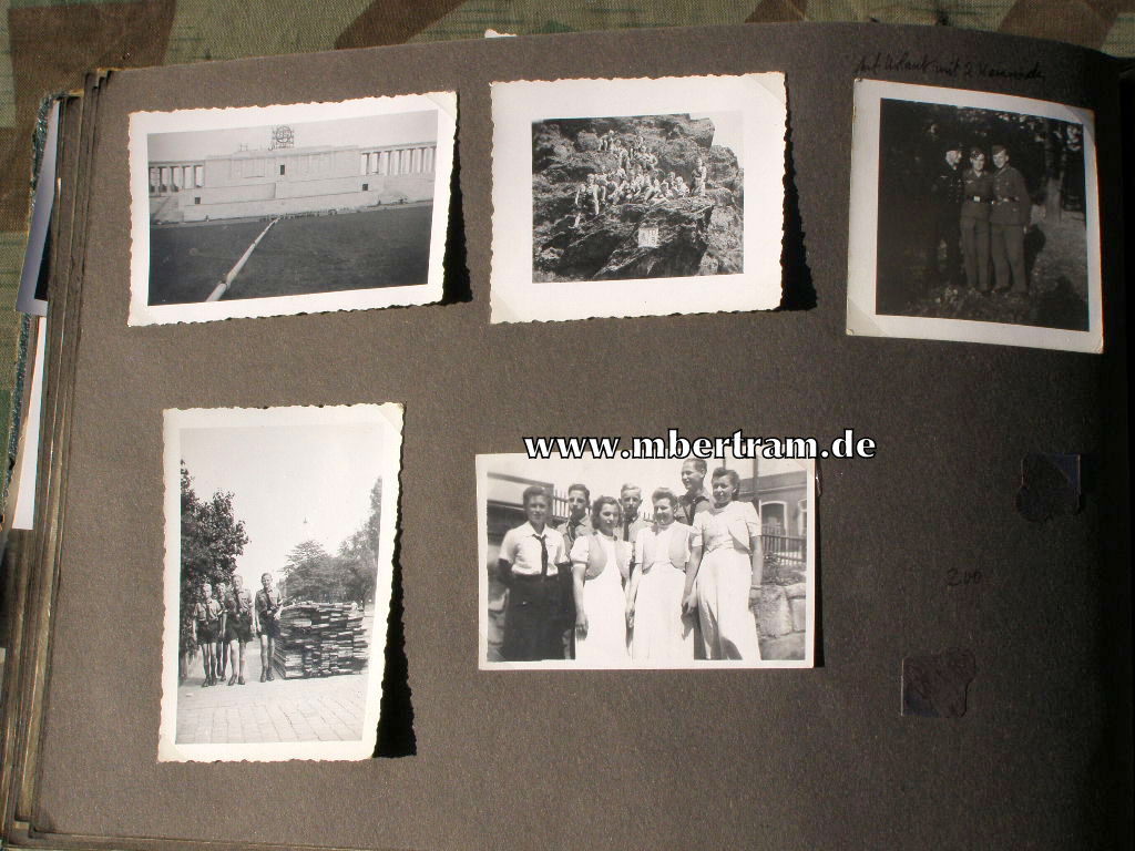 13620-114 Dienstzeit Fotoalbum U 552, Kommandant Erich Topp SELTEN !