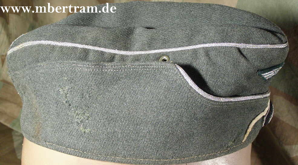 WH Schiffchen für Offiziere um 1940, Soutachewinkel, Gr. 58