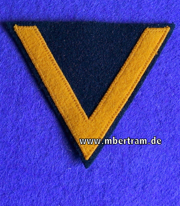 Ärmelabzeichen Kriegsmarine, Gefreiter für die blaue Bluse