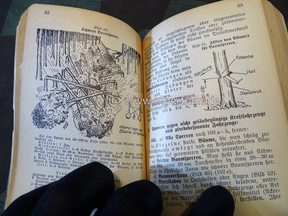 20979-9 H.Dv. 316 Dienstvorschrift Pionierdienst aller Waffen 1936
