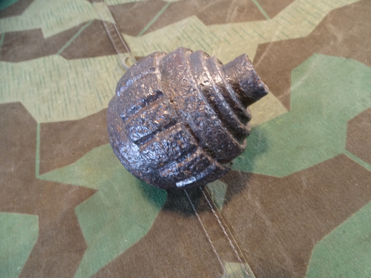 Deutsche Deko Kugel Handgranate M 1915,  n.A. ohne Zünder